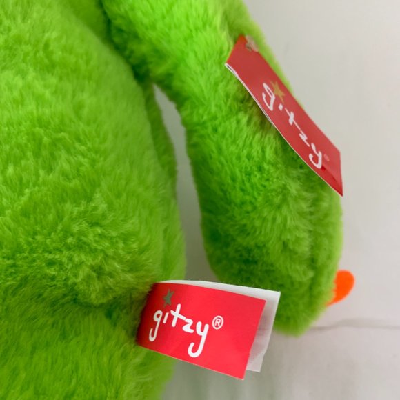 GITZY OGRE GREEN MONSTER STUFFED ANIMAL 24" NEW WITH TAG - Picture 5 of 10